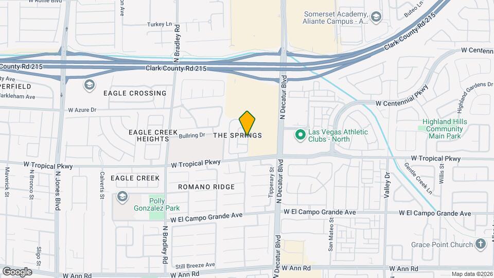 5001 Prairie Springs Ct Mapa y Detalles de la Ubicación
