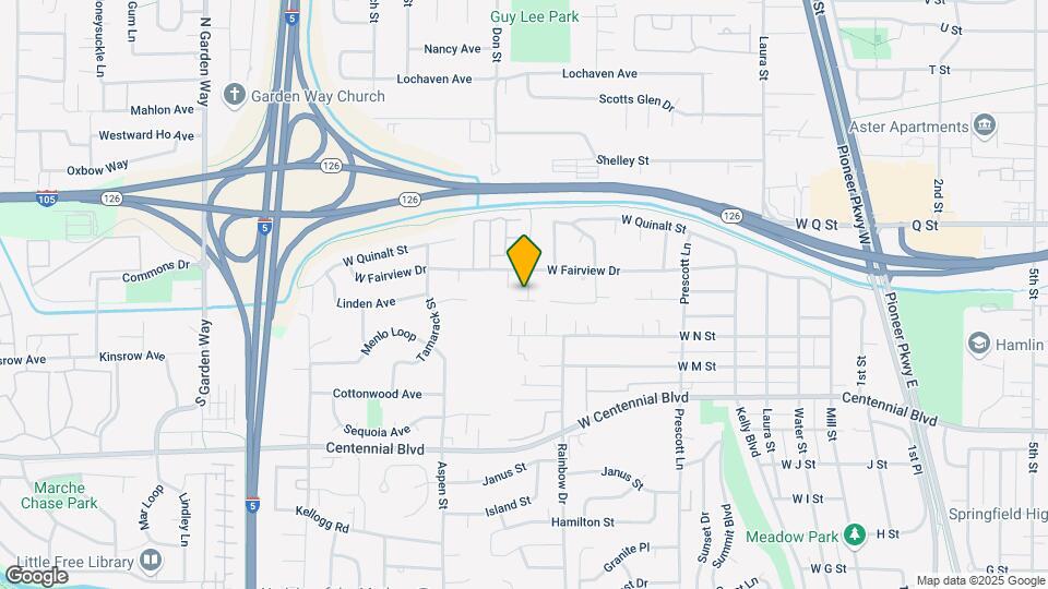 1073 W Olympic St Map and Location Details