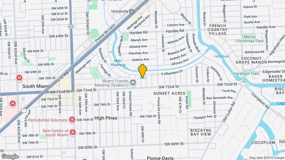 6815 Gratian St Map and Location Details