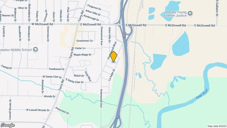 451 Dunlap Ave Map and Location Details