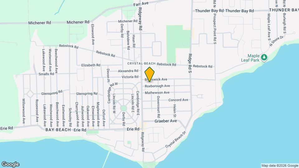 3842 Roxborough Ave Map and Location Details