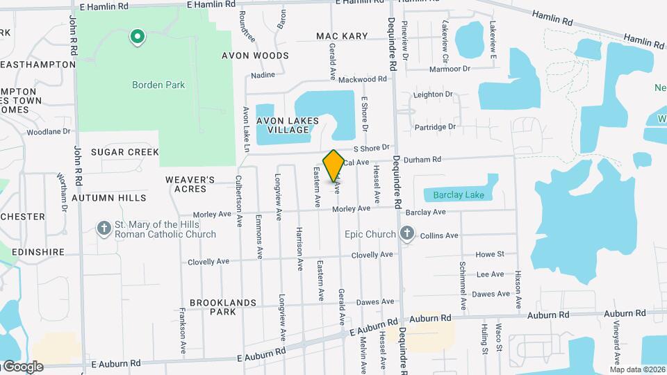 2450 Gerald Ave Map and Location Details