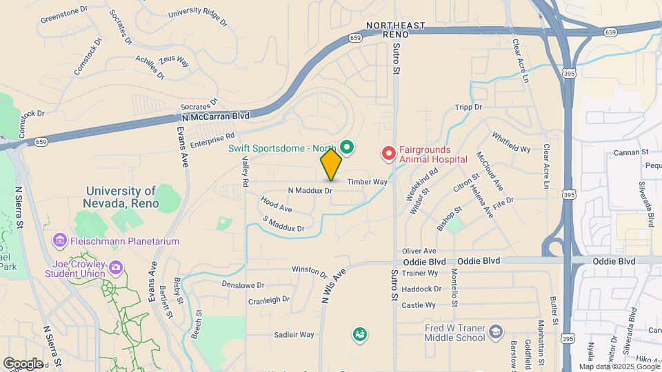 895 N Maddux Dr Map and Location Details