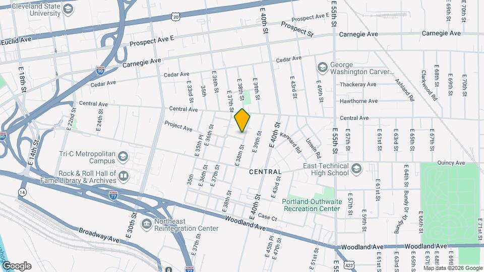 3773 Thurgood Ave Map and Location Details