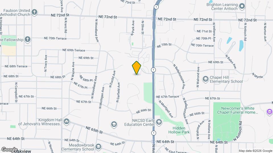 2483 NE 68th St Map and Location Details