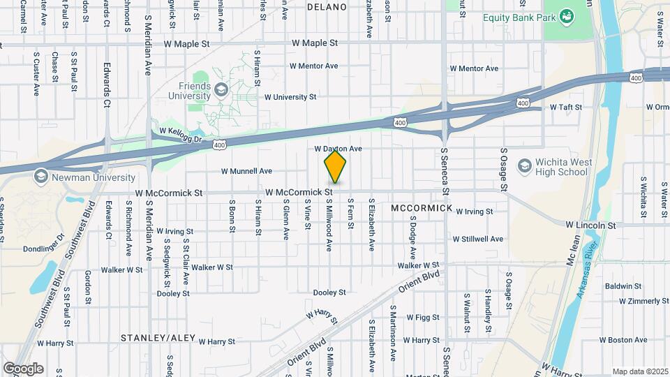 856 S Millwood Ave Map and Location Details