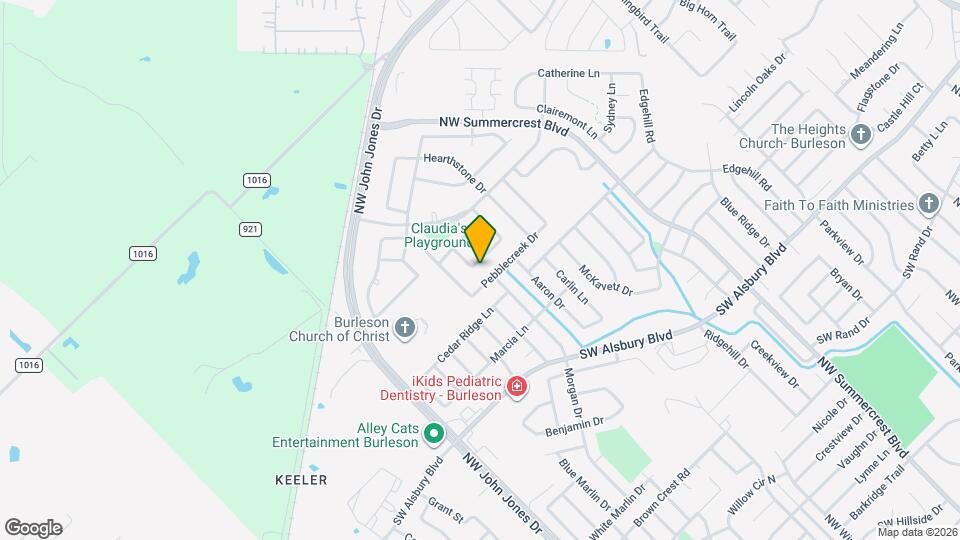 931 Hunter Ln Map and Location Details