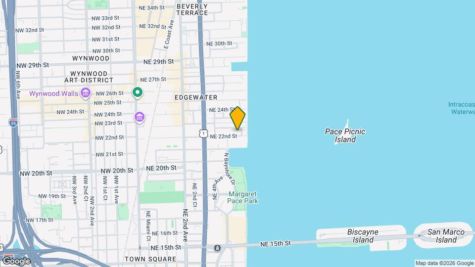 615 NE 22nd St Mapa y Detalles de la Ubicación