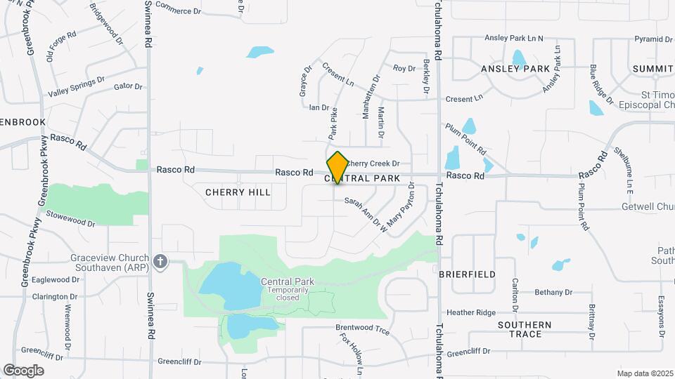 1649 Central Trails Dr Map and Location Details