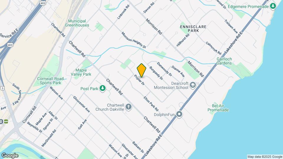 249 Poplar Dr Map and Location Details