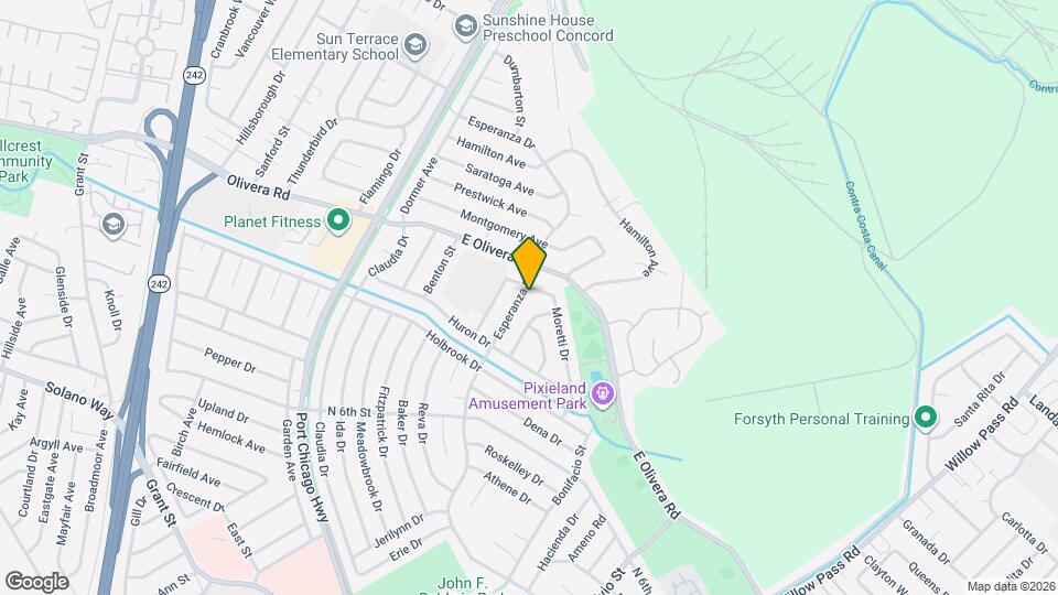 3360 Esperanza Dr Map and Location Details