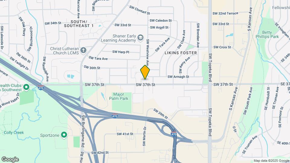 1504 SW 37th St Map and Location Details