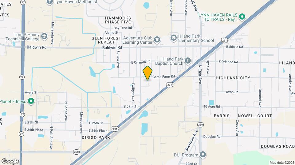 2726 Canal Ave Map and Location Details