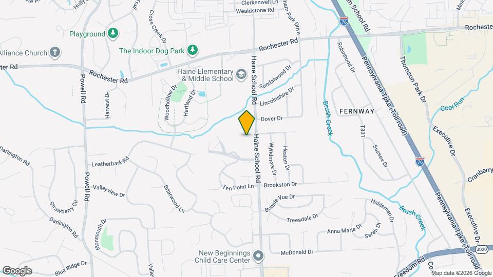 315 Bellford Ct Map and Location Details
