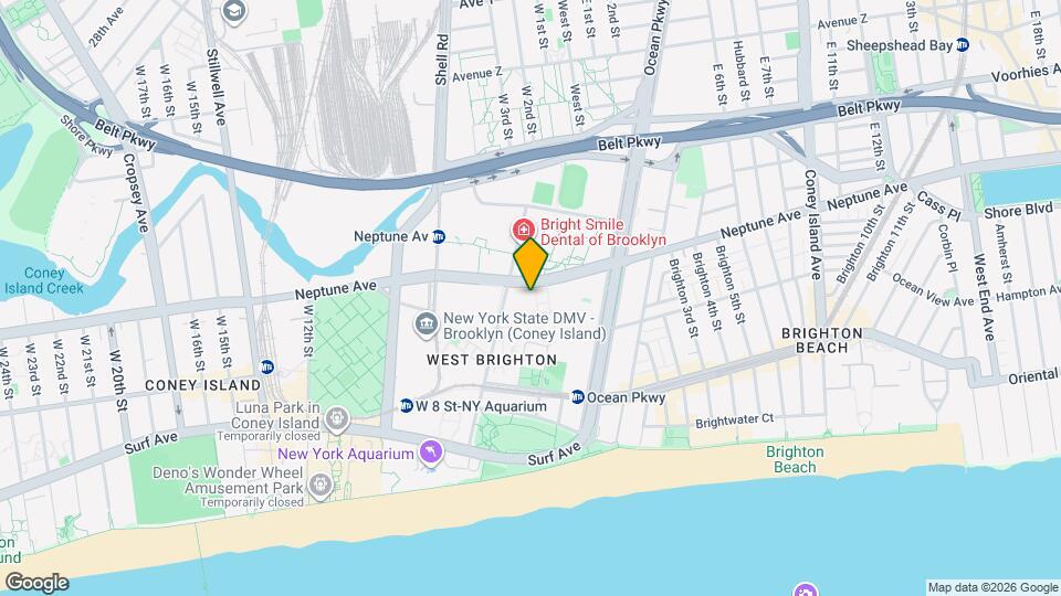 464 Neptune Ave Map and Location Details