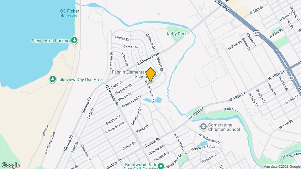 1733 Wilson St Map and Location Details