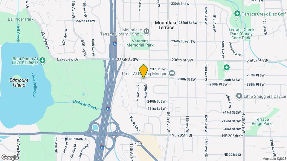 23801 59th Pl W-Unit -23801 59th Pl W Unit A Map and Location Details