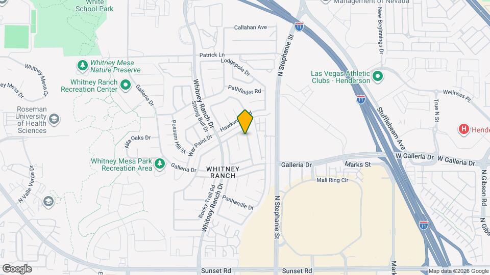 821 Long Branch Dr Map and Location Details