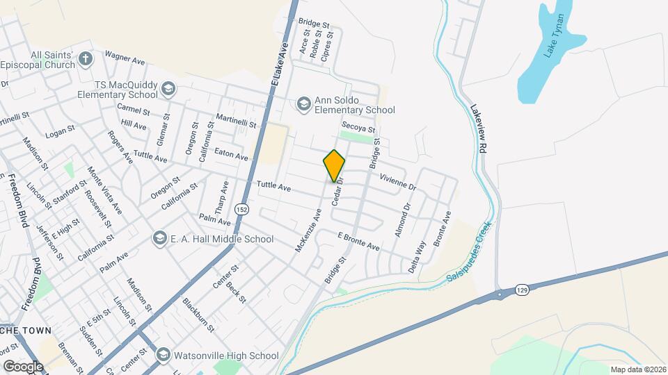 613 Cedar Dr Map and Location Details