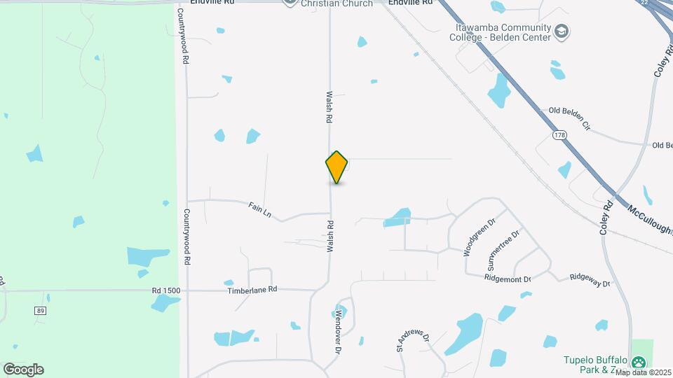 2870 Walsh Rd Map and Location Details