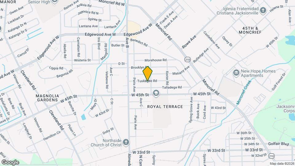 2112 Tuskegee Rd Map and Location Details