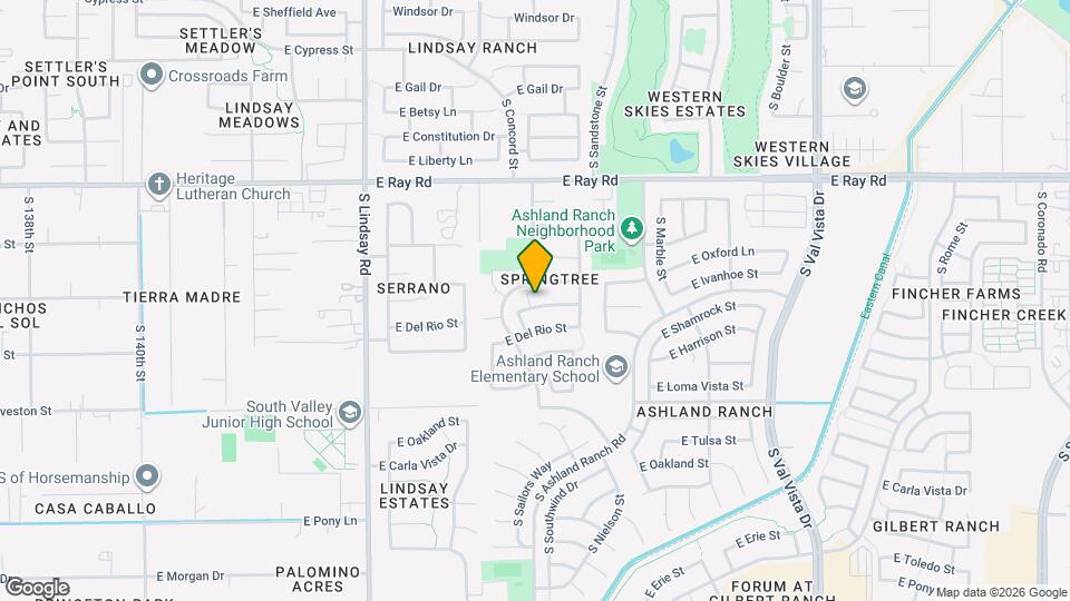 1815 S Southwind Ct Map and Location Details