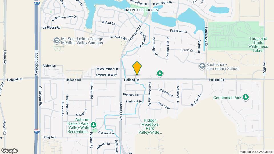 28893 Moonrise Way Map and Location Details