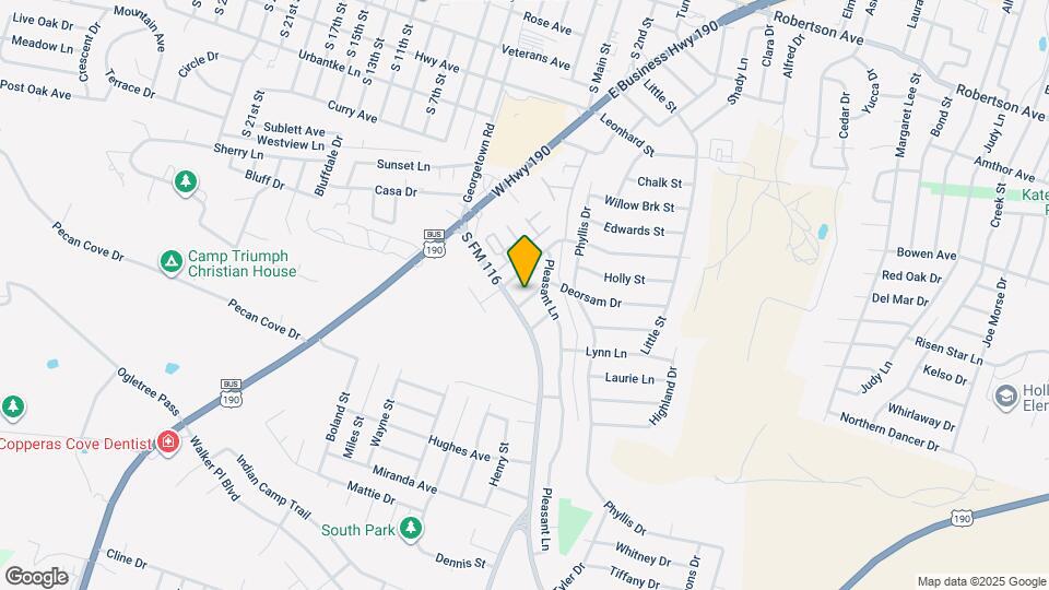 1103 Deorsam Dr Map and Location Details