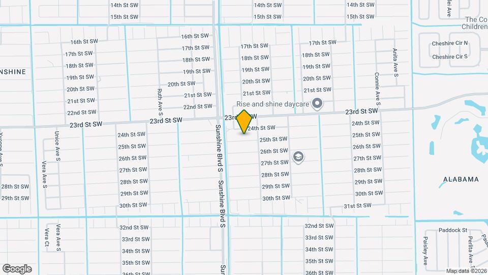 3008 25th St SW Map and Location Details