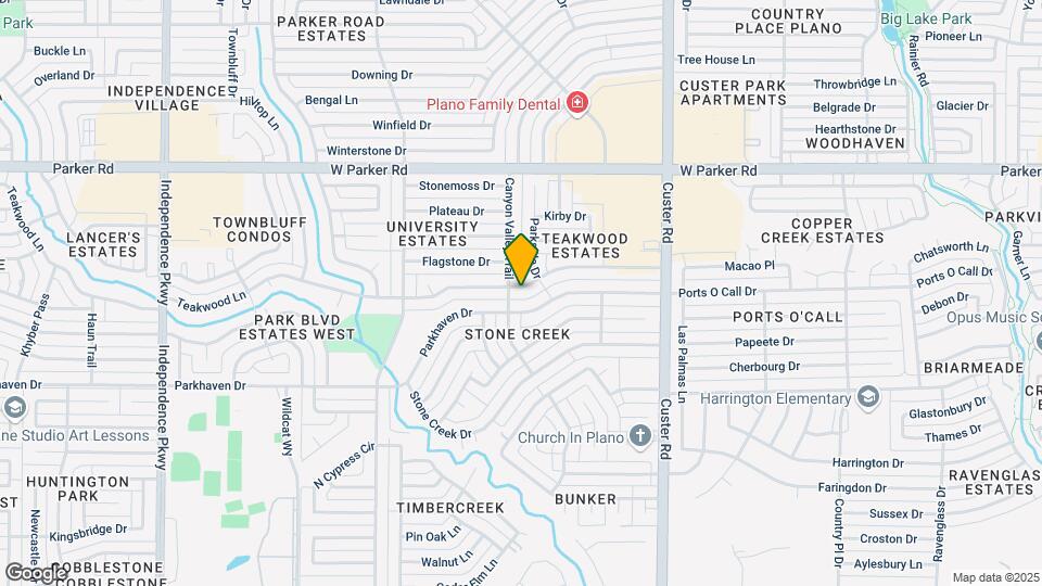 2312 Teakwood Ln Map and Location Details