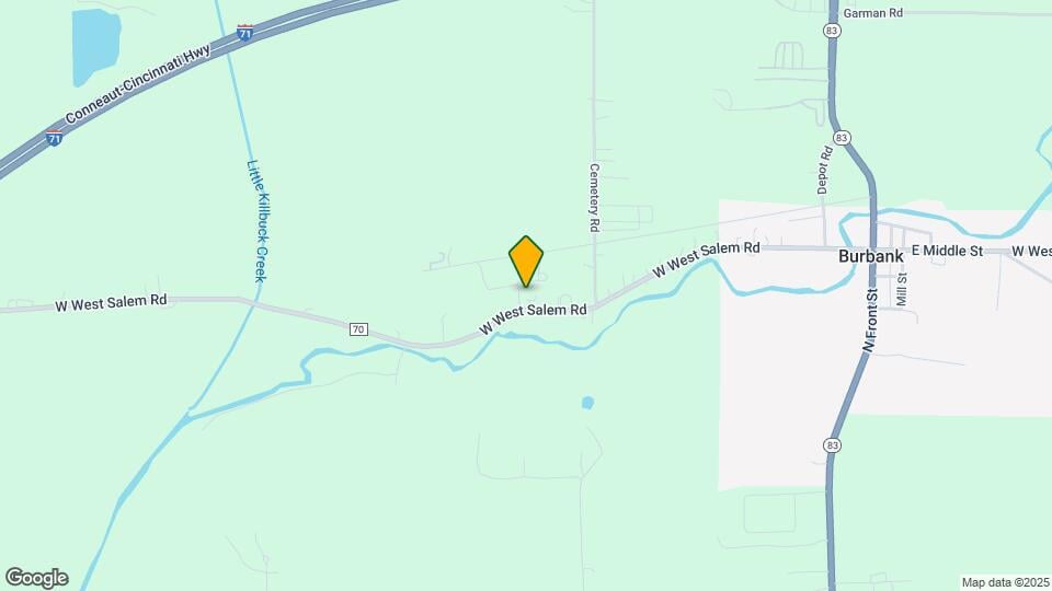 3713 W West Salem Rd Map and Location Details