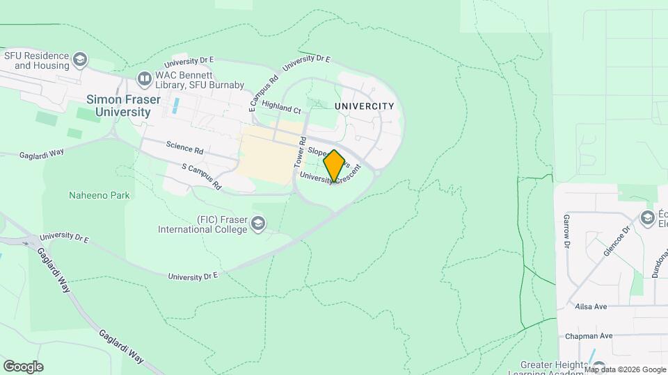 Arbour Map and Location Details