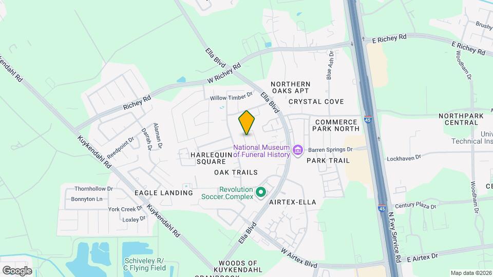 14950 Hidalgo Valley Ln Map and Location Details