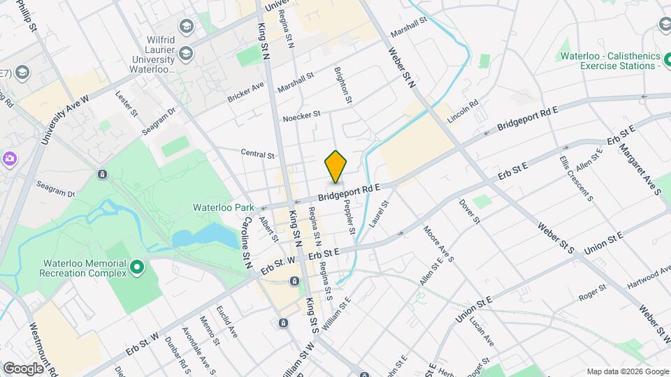 42 Bridgeport Rd E, Unit 411 Map and Location Details