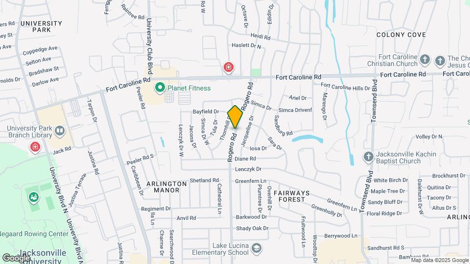 5433 Sanders Rd Map and Location Details