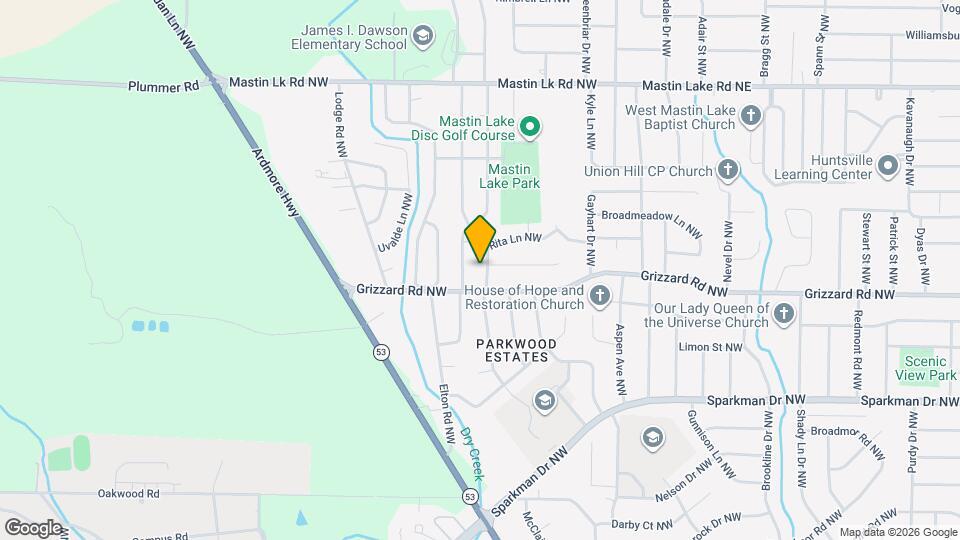 3105 Rita Ln NW Map and Location Details