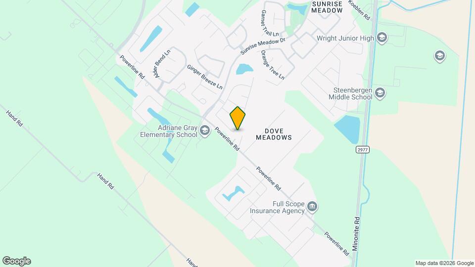 4931 Monarch Falls Ln Map and Location Details