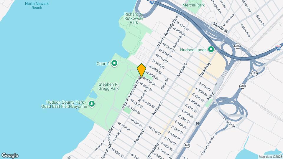 1090 John F. Kennedy Blvd Map and Location Details