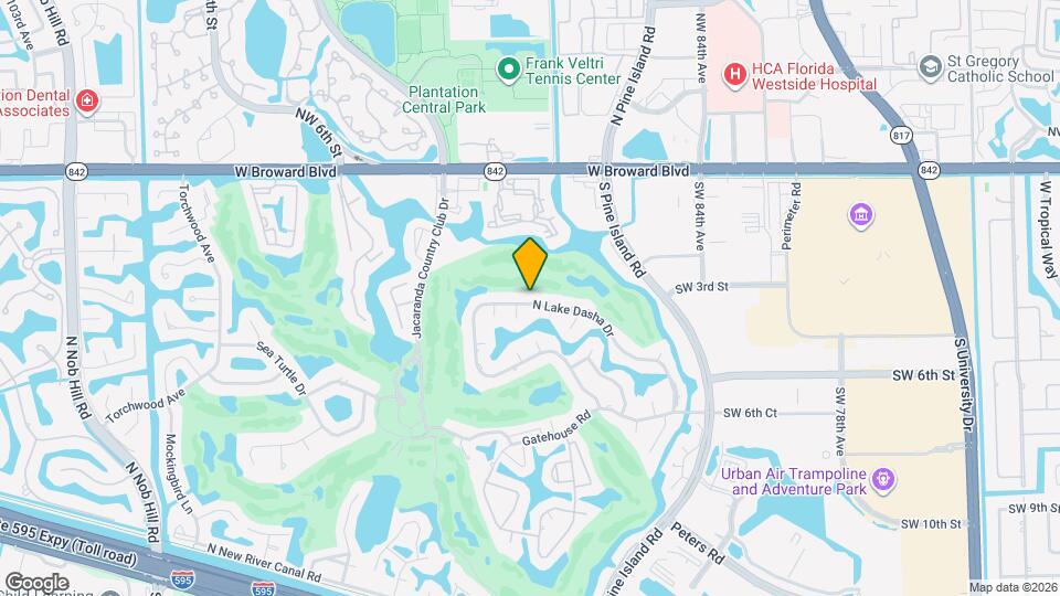 8881 N Lake Dasha Dr Map and Location Details