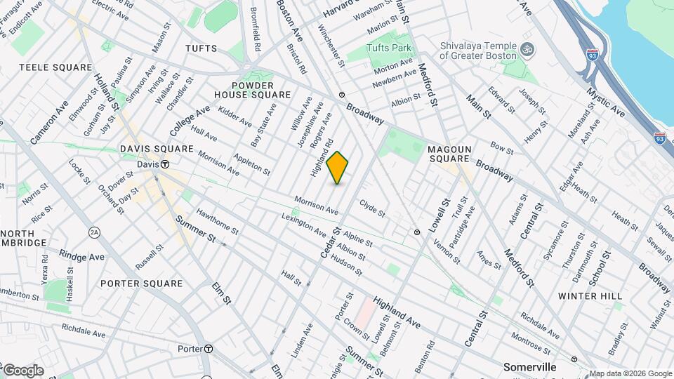 25 Prichard Ave, Unit 2 Map and Location Details