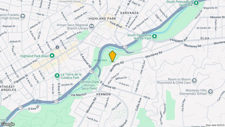 6221 Monterey Rd Map and Location Details