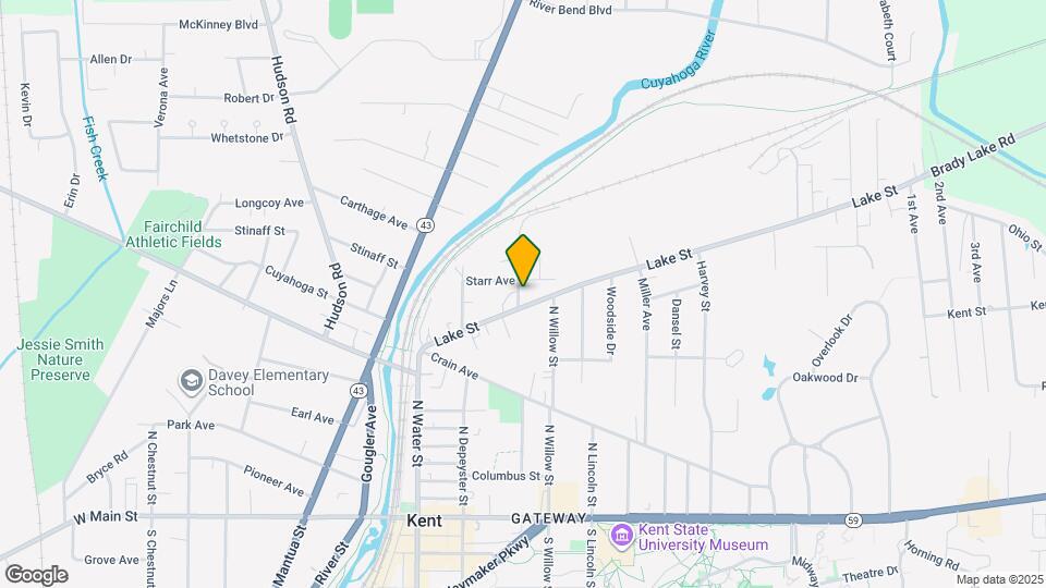 811 Marvin St Map and Location Details