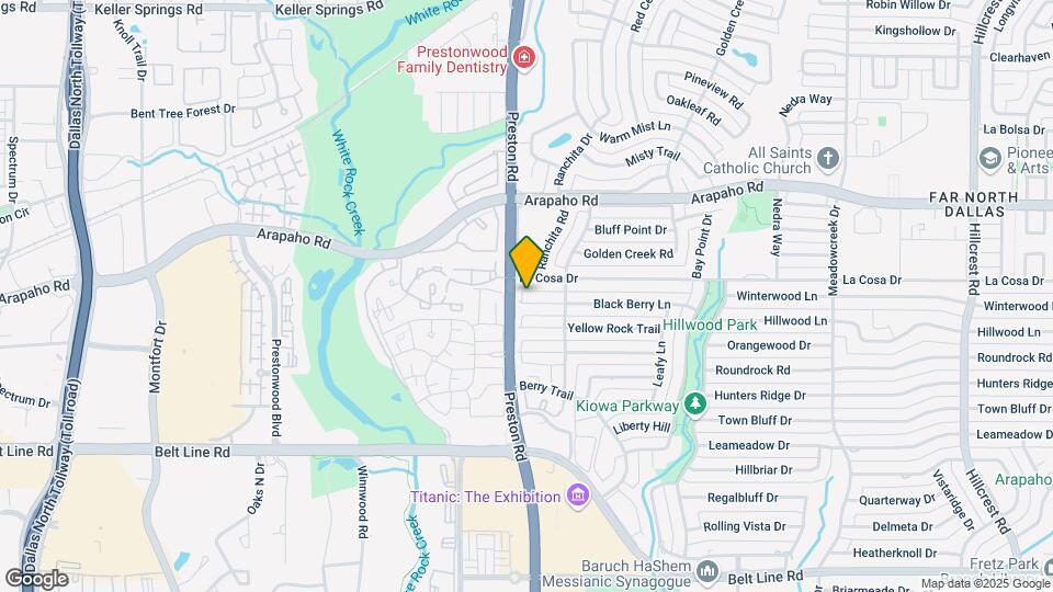 6009 Black Berry Ln Map and Location Details