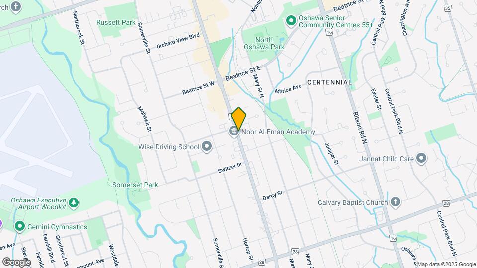949 Simcoe St N Map and Location Details