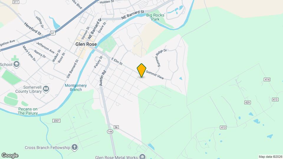 805 Clay St Map and Location Details