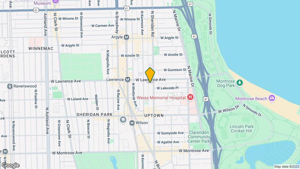 4750 N Sheridan Rd, Unit S Mapa y Detalles de la Ubicación