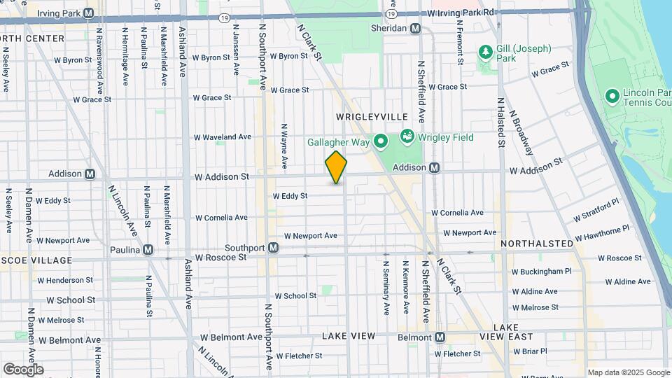 1212 W Eddy St Mapa y Detalles de la Ubicación