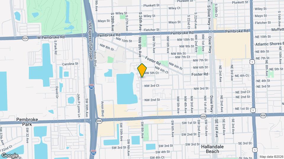 760 NW 4th St Mapa y Detalles de la Ubicación