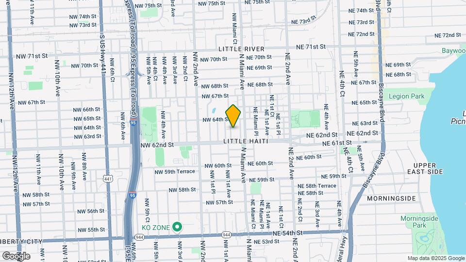6241 NW Miami Pl Map and Location Details