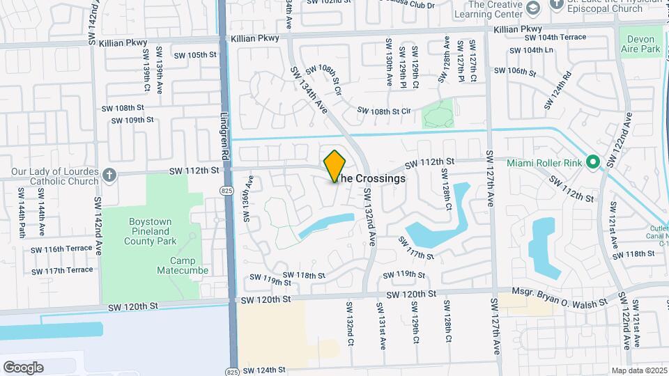 11424 SW 132nd Pl Map and Location Details
